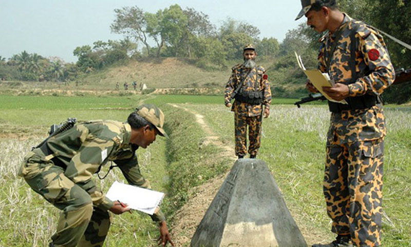 The huge explosives trafficked in border