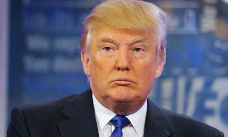 Democrat Clinton as the candidate seeking Trump
