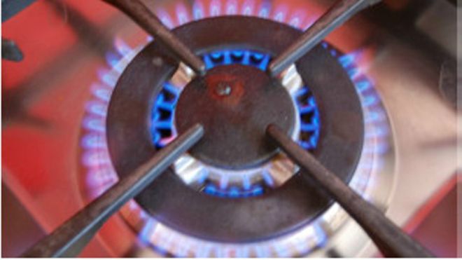 The increase in the price of gas is in the process
