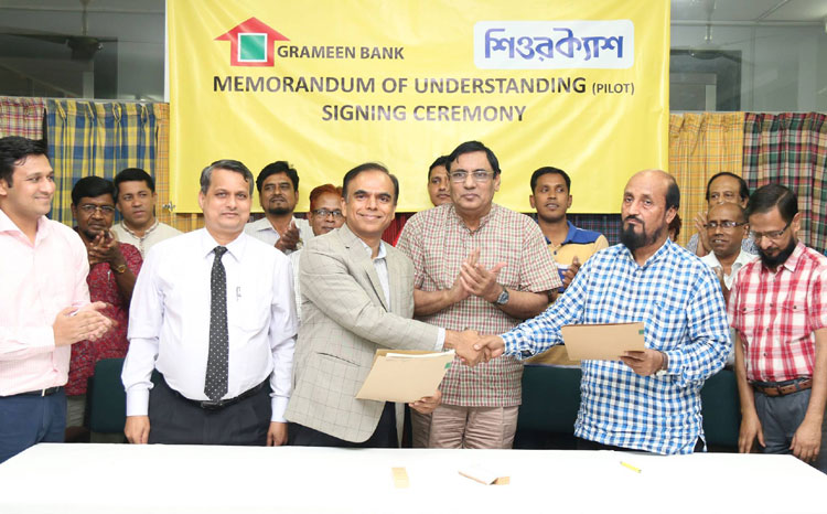 Sure Cash MoU with Grameen Bank
