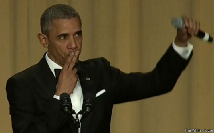 Obama's speech at the farewell dinner