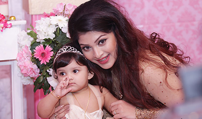 Sarika daughter's birthday