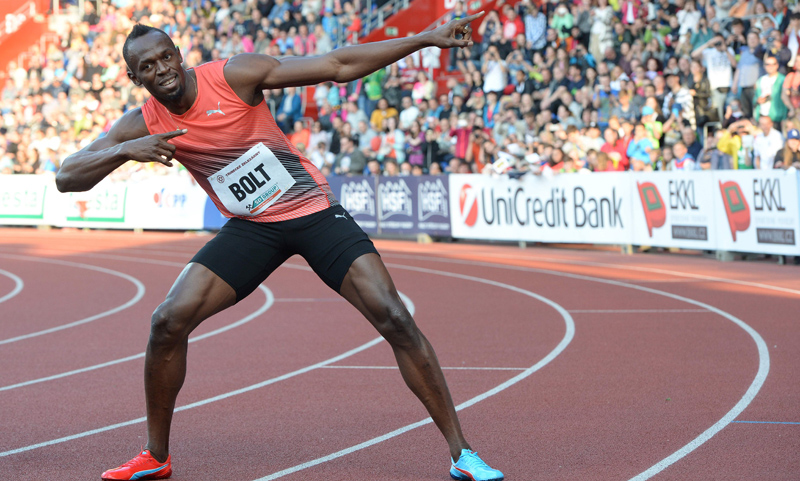 The second challenge Bolt's victory
