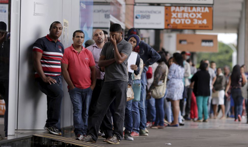 11.2 percent of the unemployment rate in Brazil