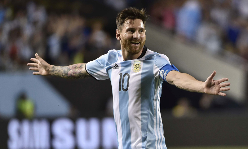 Messi's Argentina in the quarter-finals