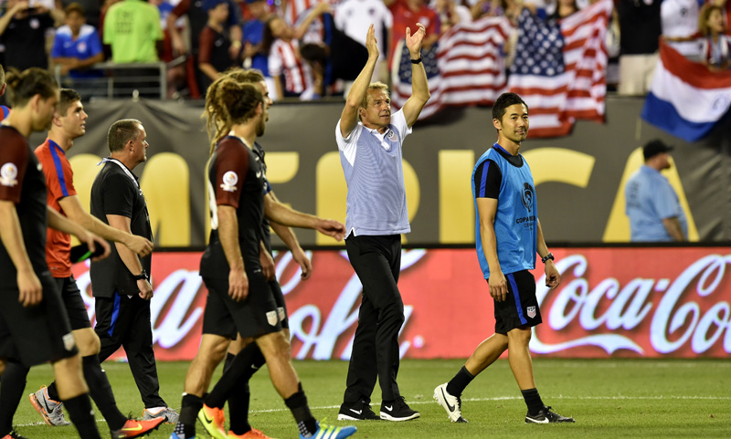 United States in Copa quarter-finals