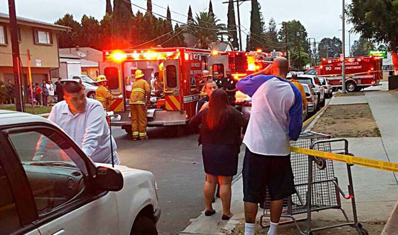 3 killed in an attack by unidentified gunmen in Los Angeles