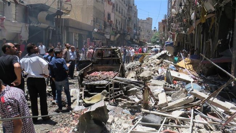 Behind the massacre Saudi, Qatar and Turkey:Syria