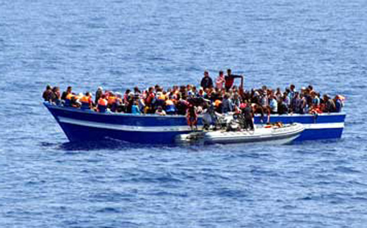 1230 Migrants rescued off the from coast of Italy