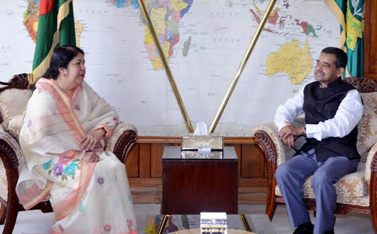 Pranab son met with the Speaker