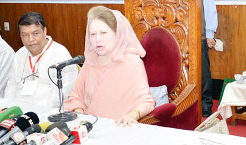 Khaleda Zia calls for help destitute, helpless