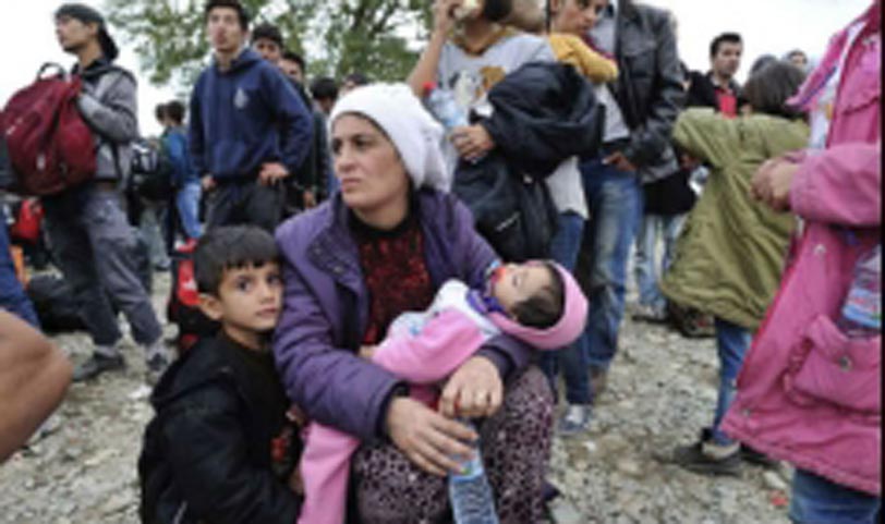 The number of refugees around the world 6 million, a new record
