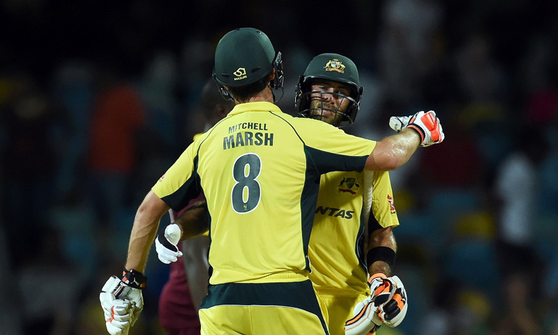 West Indies lost and Australia won the match