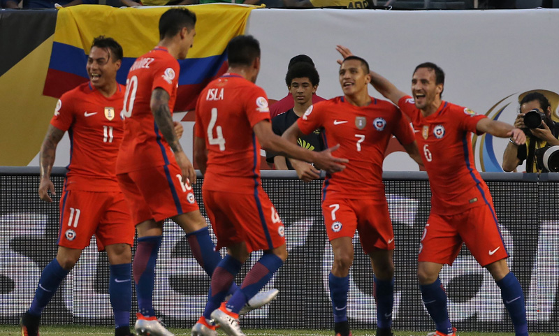 Chile in the final of COPA