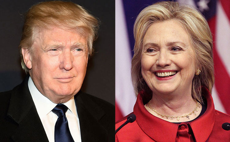 Trump spread venom against Clinton