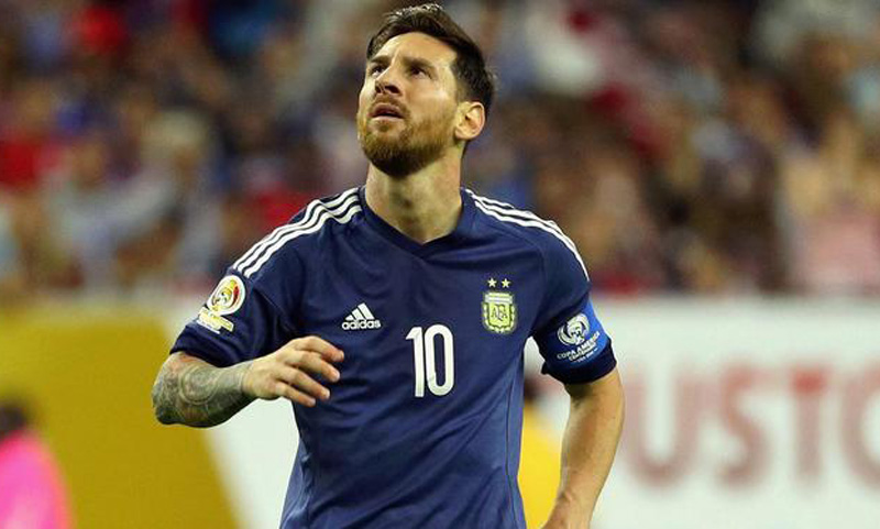 Messi was bashfully Argentina Football organization