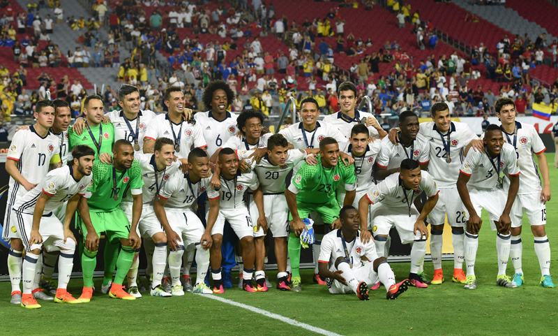 Colombia win the match