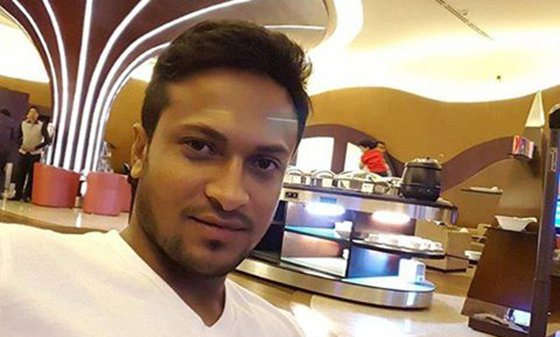 Shakib went to play in CPL