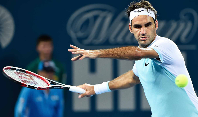 Federer in the second round of Wimbledon