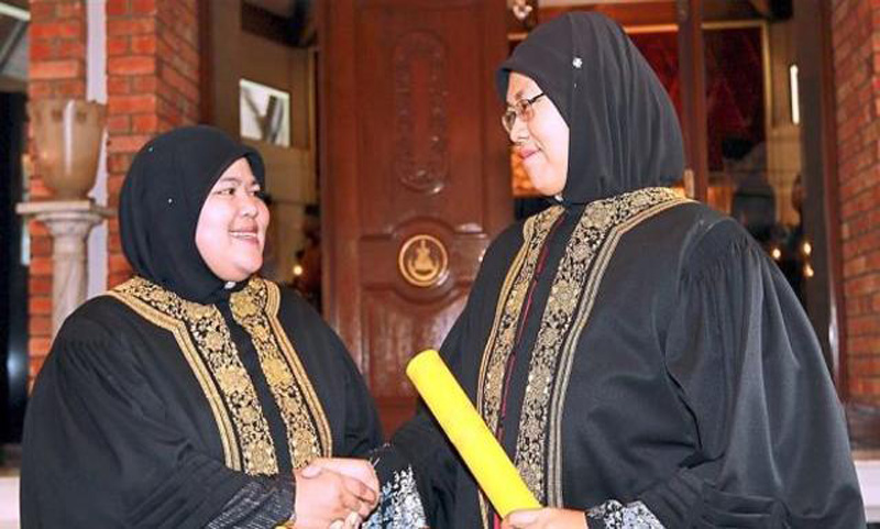 Malaysia's Shariah High Court judge two women appointed