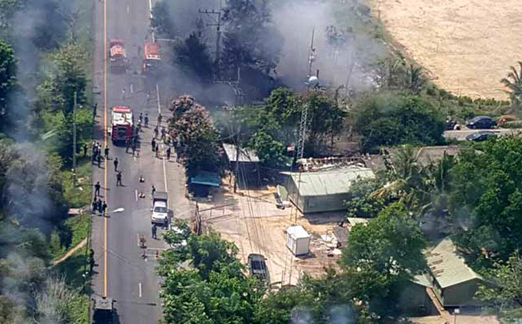 Car bomb blast in Thailand