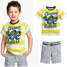 Boys summer clothing