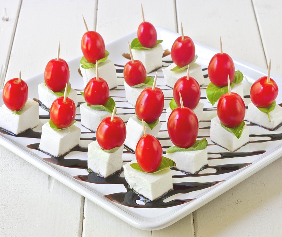 Recipe-Mini Caprese Salad