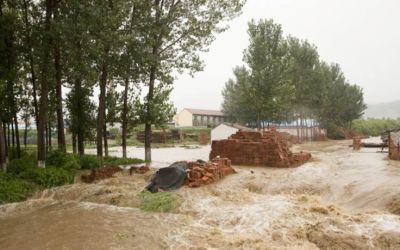 China floods 75 dead or missing