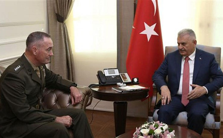 Suddenly, the US military chief to visit Ankara