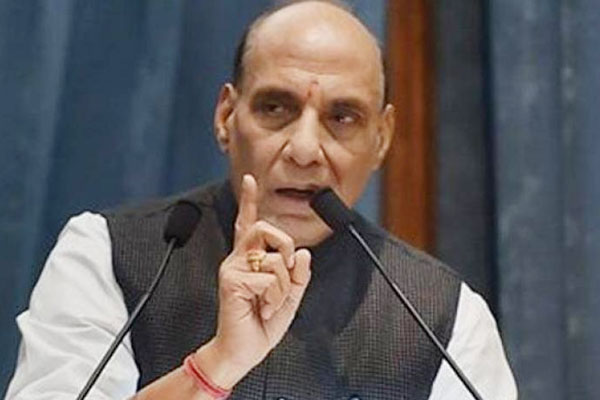 Rajnath Singh was addressing a meeting of SAARC sensor Pakistan