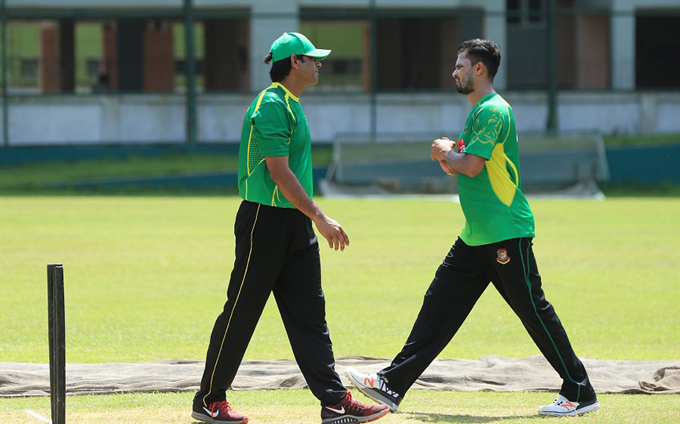 Aaqib Javed was went back