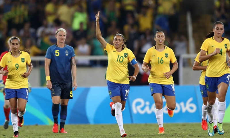 Brazil and the United States in last eight of the Olympic football