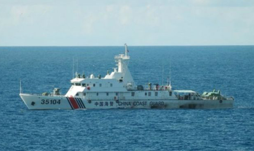 Again China fleet's ships in Japan's territorial waters