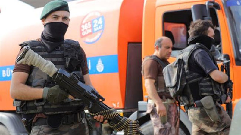 Police raid in Istanbul court