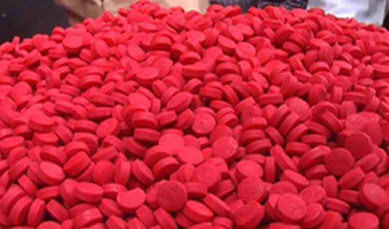 6 lakh 40 thousand yaba tablets recovered in Chittagong