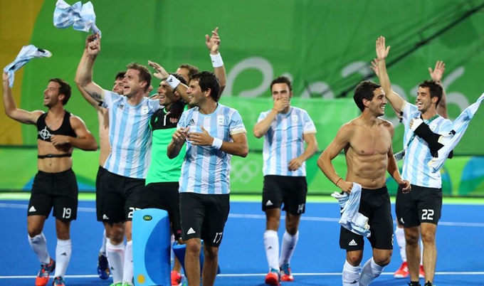 Argentina's hockey team got gold medal