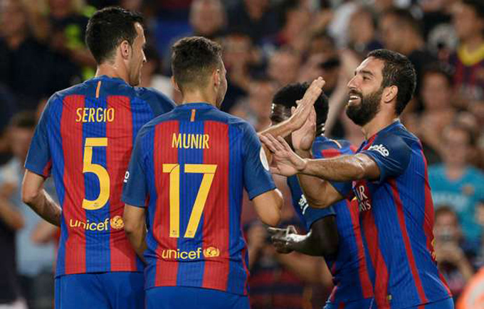 Barcelona win Super Cup