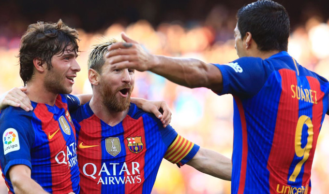 Messi-Suarez performance win Barcelona