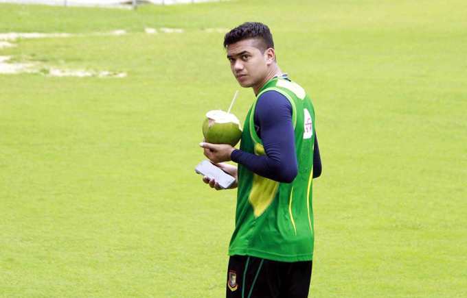 Taskin bowling test in the first week of September