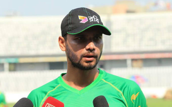 Mashrafe believes England will come