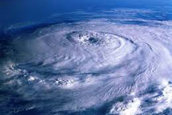Hurricane hit the coast of Florida