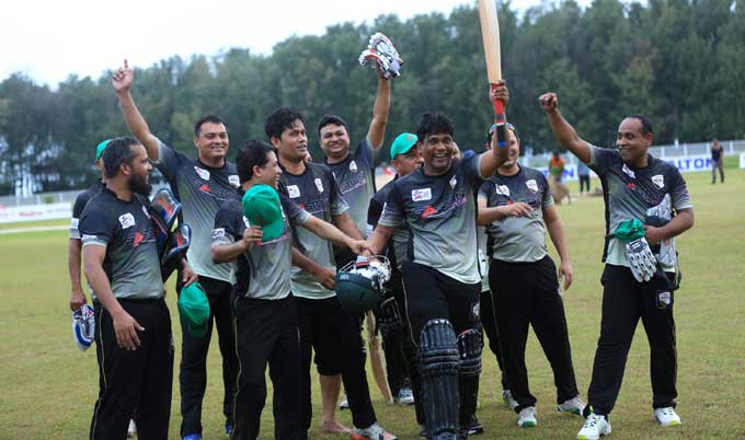 Dhaka Metro won the opening match of the Masters Cup