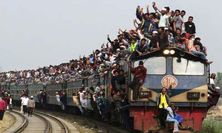 Railway eid journey began on 7 September