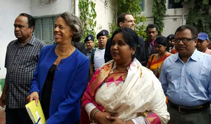 Bernicat praised the anti-terror law enforcers