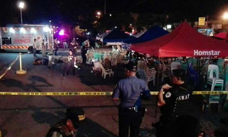 Philippines market blast toll rises to 14
