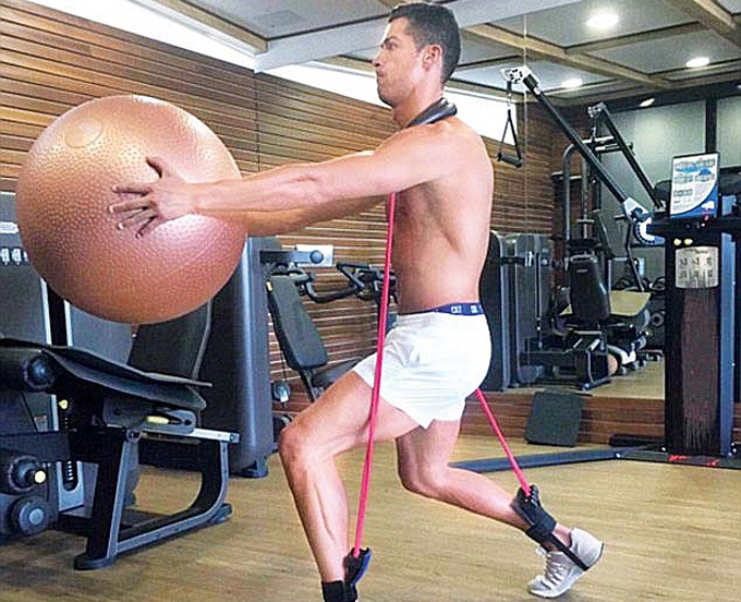 Ronaldo twice to return to the field work