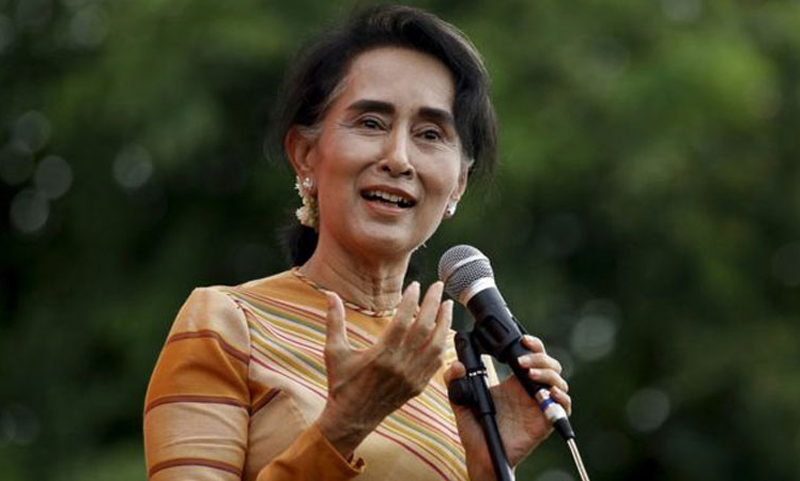 Suu Kyi peace talks with rebels in Myanmar