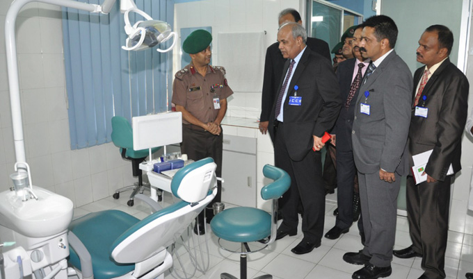 BSF and BGB delegation visited the hospital