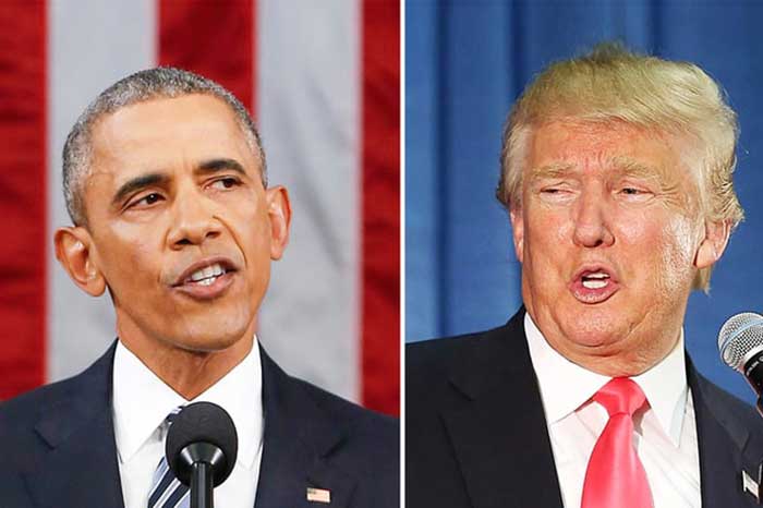 Trump is not eligible to be president:Obama