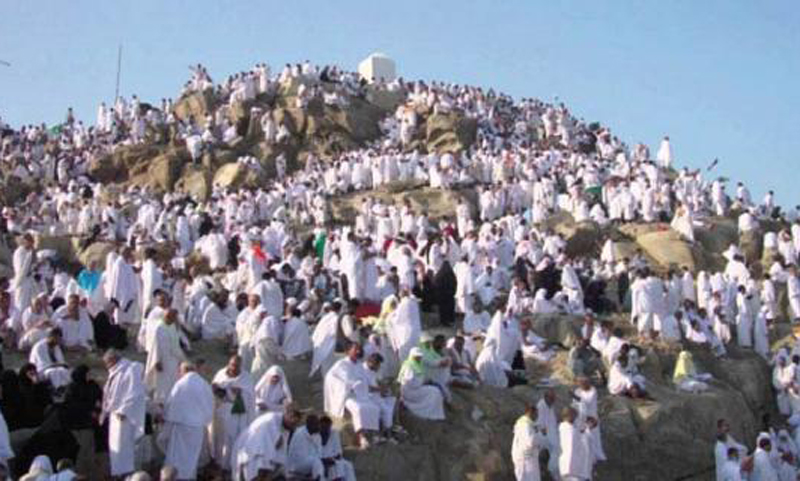 13 million Muslims performing the Hajj